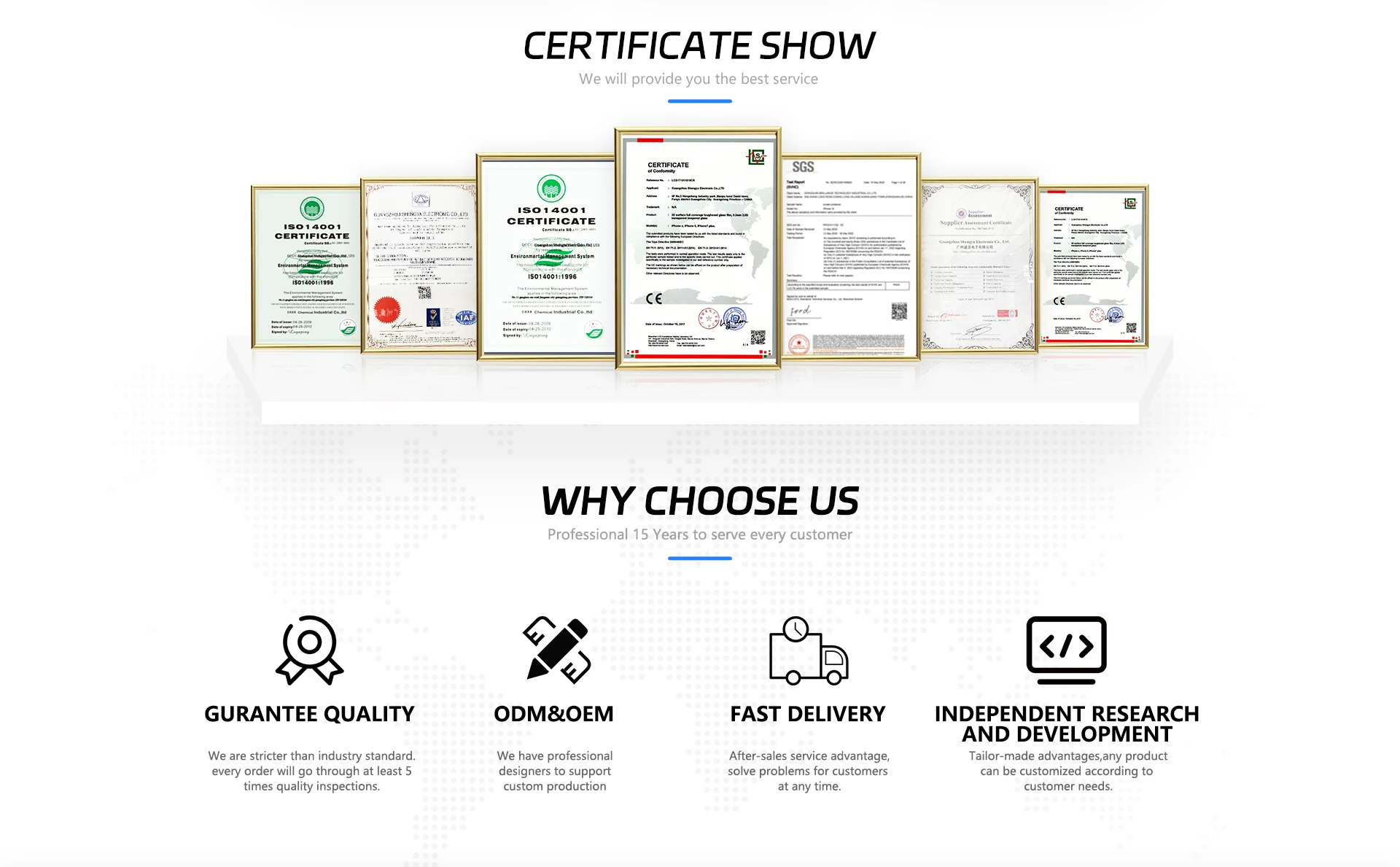 Company Overview Shengya Electronics (foshan) Co., Ltd.
