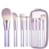 Conjunto morado con bolso