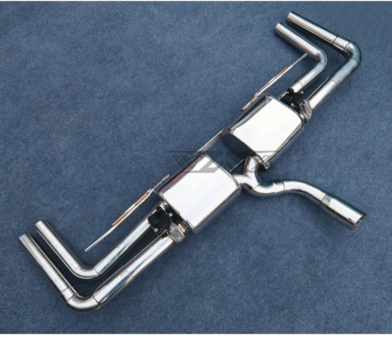 Stainless Steel Exhaust Muffler Pipe For Mercedes-Benz GLE 2018-2022 Exhaust Valve Control Auto Exhaust System