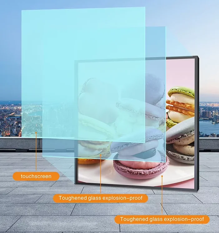 Display Screen Monitor Digital Signage and Displays Developing 33.2 Inch 1920*1920 Screen Big Square LCD