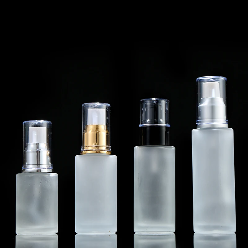 Maramihang Colour Spray Caps Available Advanced Matte Glass Spray Lotion Bottle Luxury