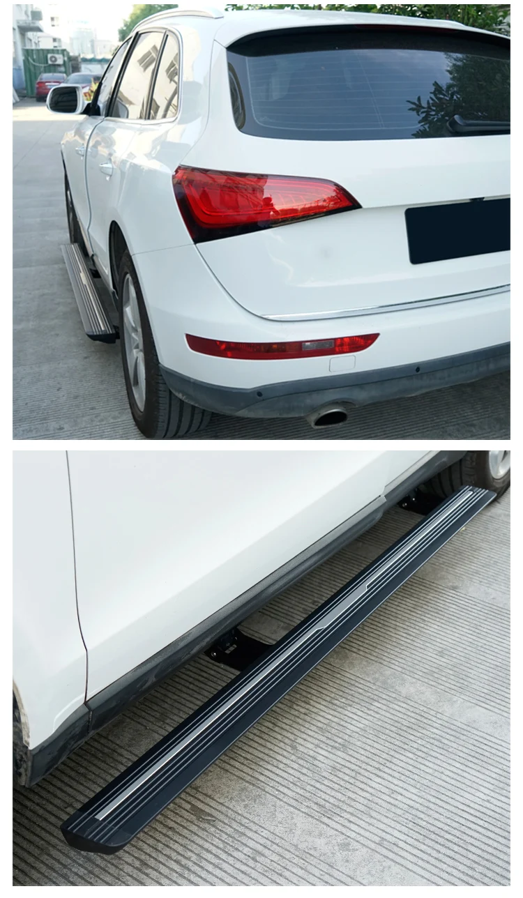 High Performance Waterproof Motor Exterior Accessories Aluminum Electric Side Step Power Step for Audi Q7 Powered Step supplier