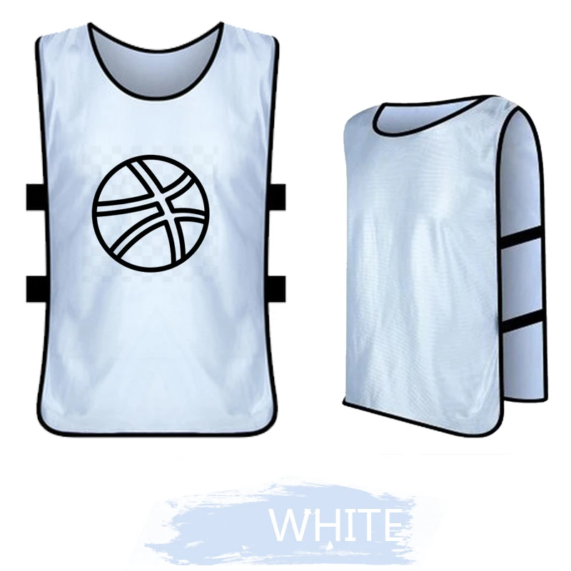 Cheap Adults Kids Soccer Pinnies Quick Drying Football Jerseys Vest Scrimmage Practice Sports