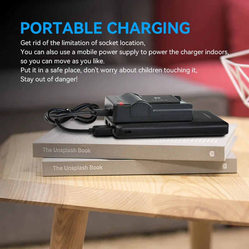 FB NB-6L Camera Battery Charger for canon IXUS 95IS 85 105 200 210 310 Camera USB Charger