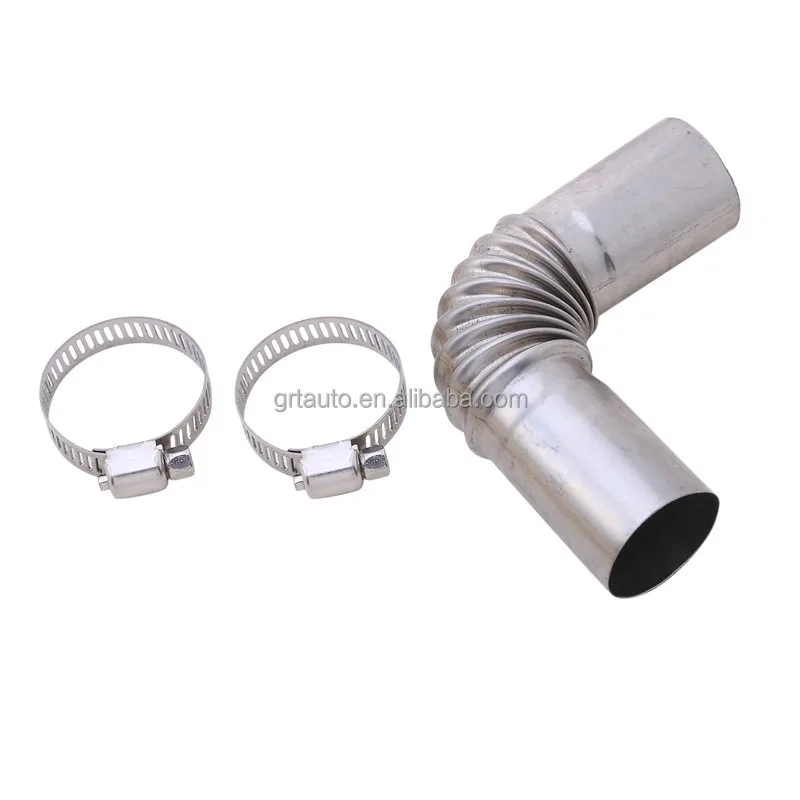 Stainless Steel Exhaust Pipe Connect Joint Gas Pipe Exhaust Auto Parts