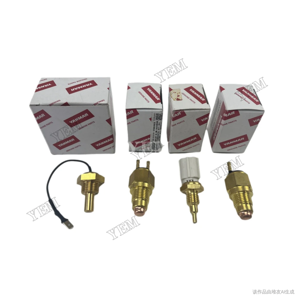 3TNV70 3TNV74 3TNV76 3TNV80 Engineering Machinery Part Compatible for Yanmar Engine Water Temp Sensor 3