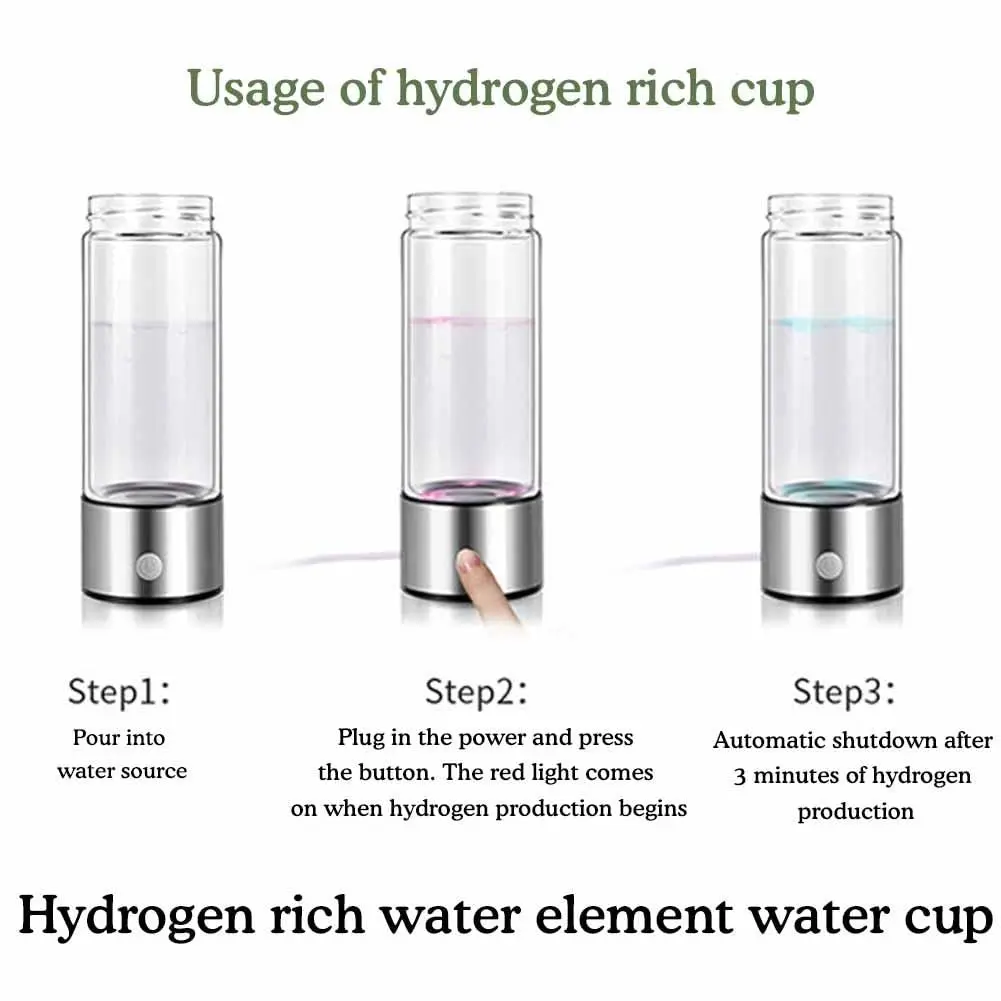 Portable SPE Hydrogen-Rich Water Cup - High Quality Ionizer