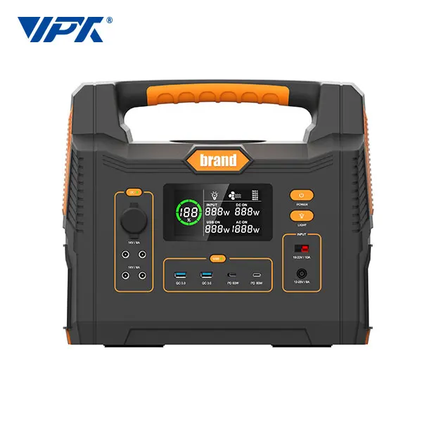 1500w 2000w Ups Portable Power Station Emergency Power Station With