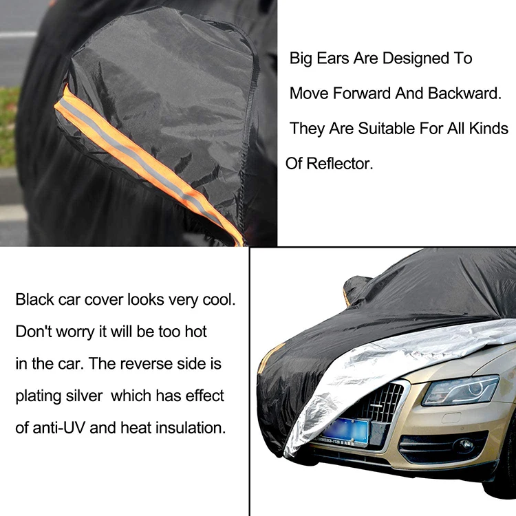 Fast Delivery Uv Protection Waterproof Car Cover Windproof Dust Proof