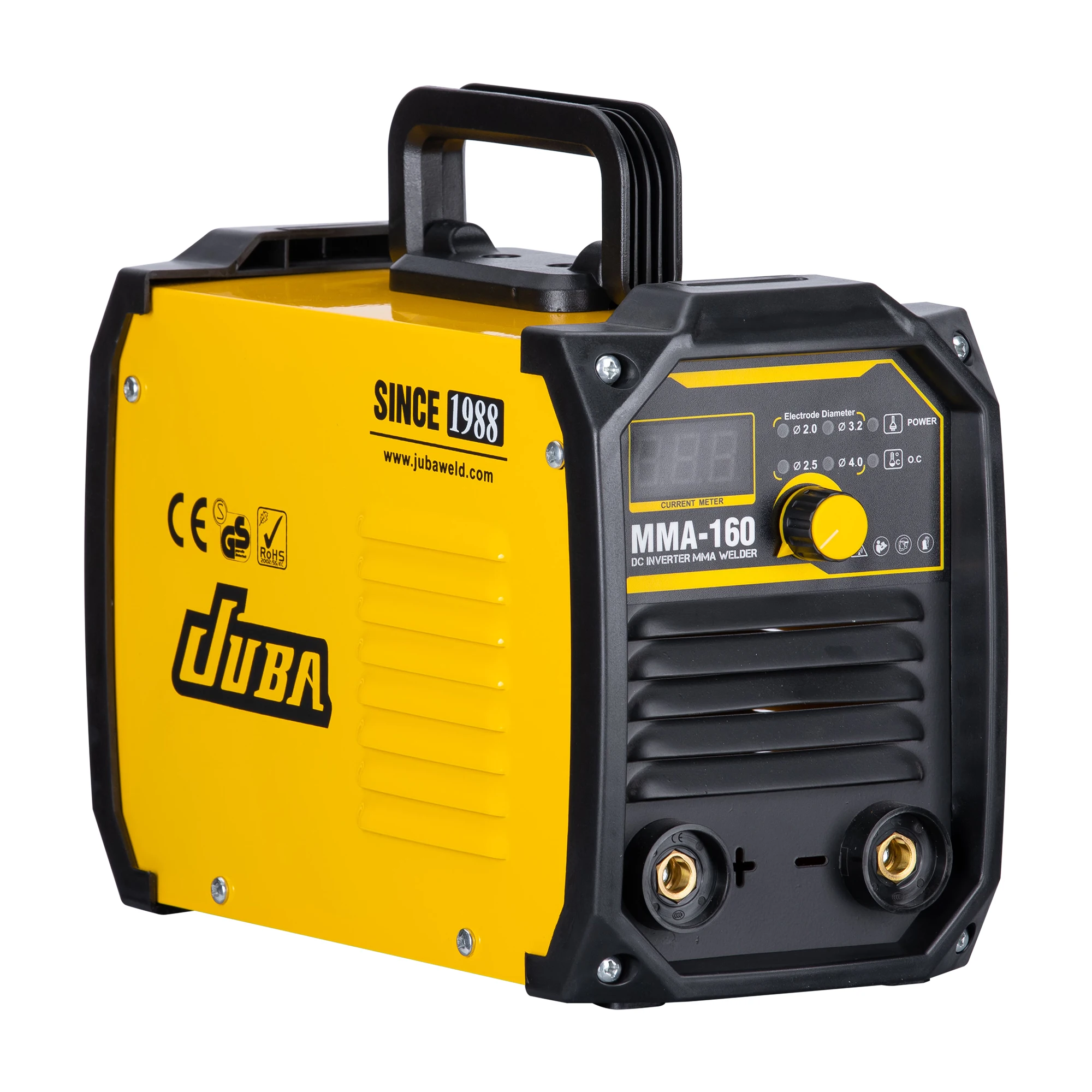 JUBA GIANT Light Small Size Inverter Welding Machine Mma Welder Welding Rotator Welding Workpiece 4.0mm electrode welder