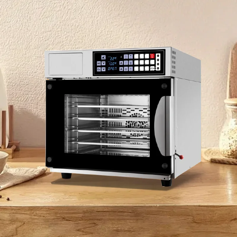 New Multifunctional 60L Large Capacity Electric Chicken Steamer Baking Oven Machine Pizza Bread Cake All-In-One Steaming Oven