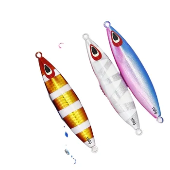 100g 160g 200g 220g 260g Jig Metal Jig Lure Slow Pitch Jigging Luminous Japan Quality Salt Water Fishing Lures – Metal Jig – view 2