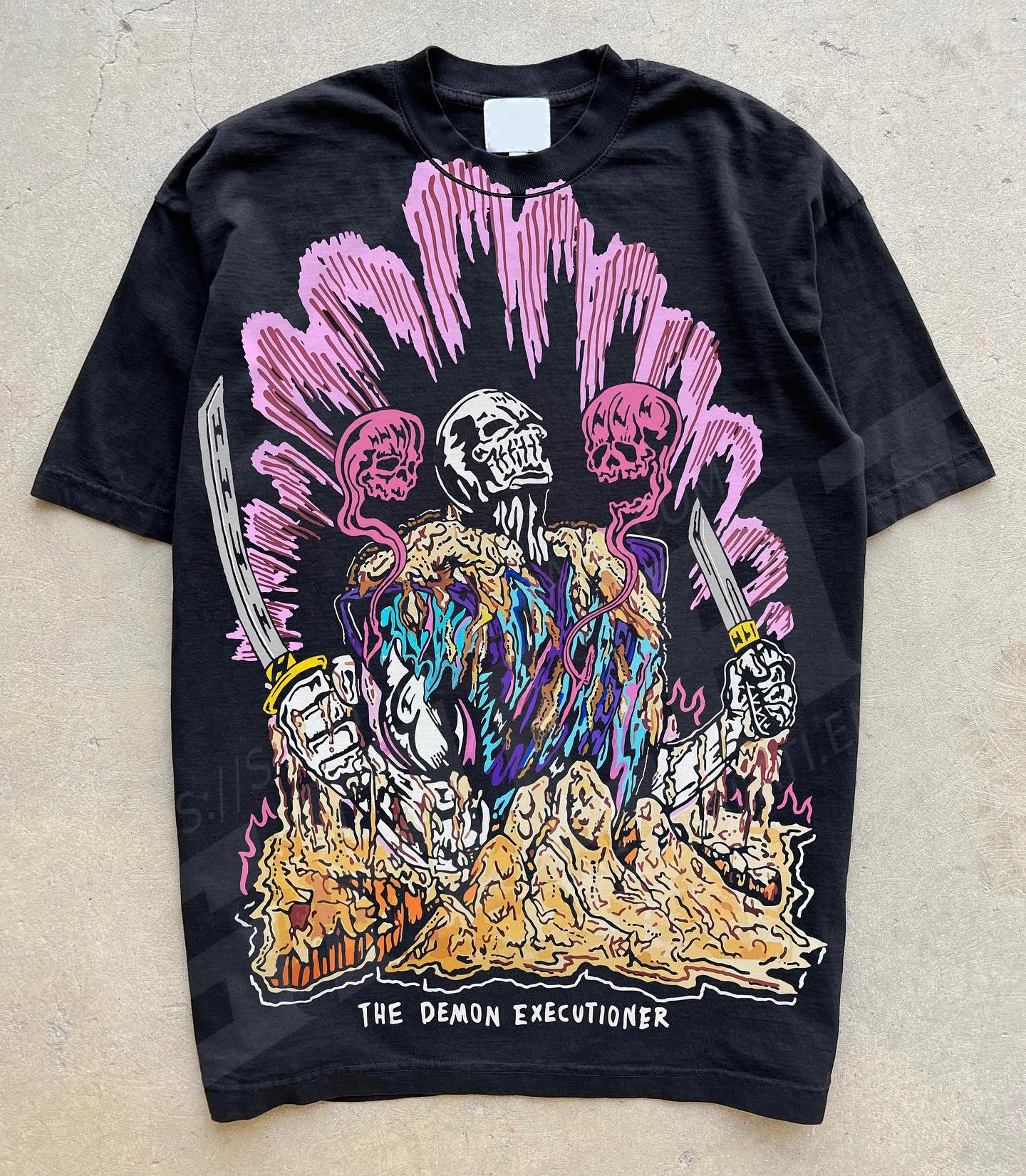 Salati Customized Crew Neck Heavy 100% Cotton T Shirts Short Sleeve Heavyweight Oversized Graphic Screen Print Tshirts Mens gallery 7