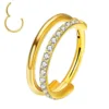 Double layer zircon gold