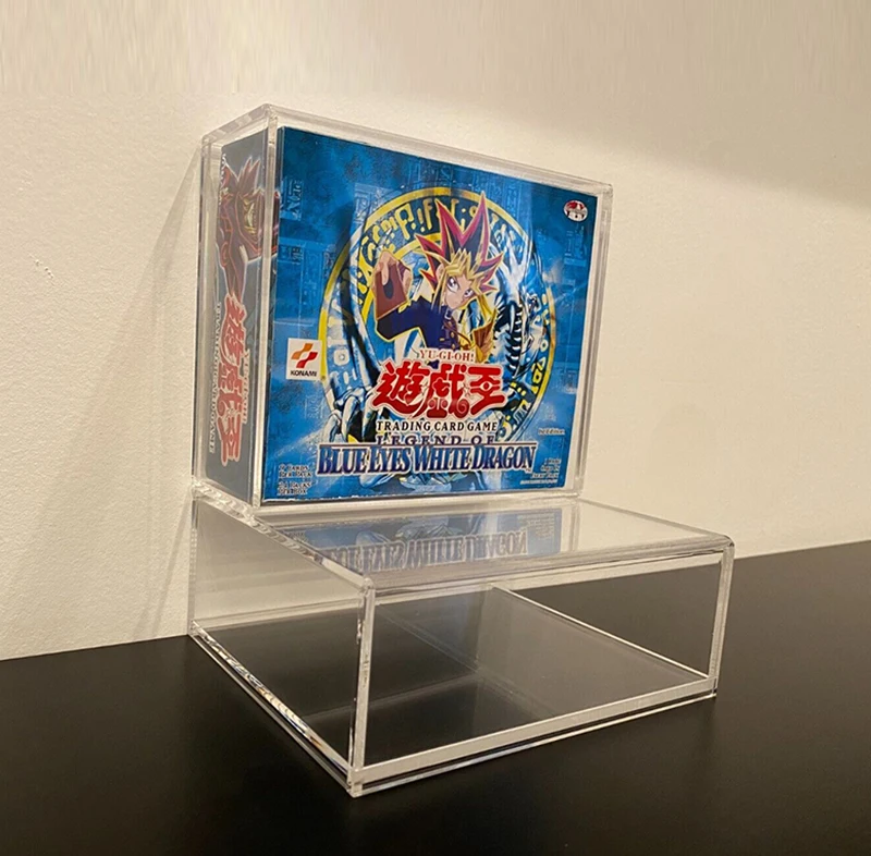 High Quality Customized Clear UV Resistance Acrylic Display Case for YuGiOh  Booster Box