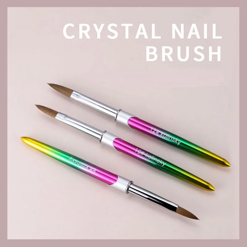 Wholesale 2022 New Kolinsky Hair Nail Supplies Tools Metal Handle Liner