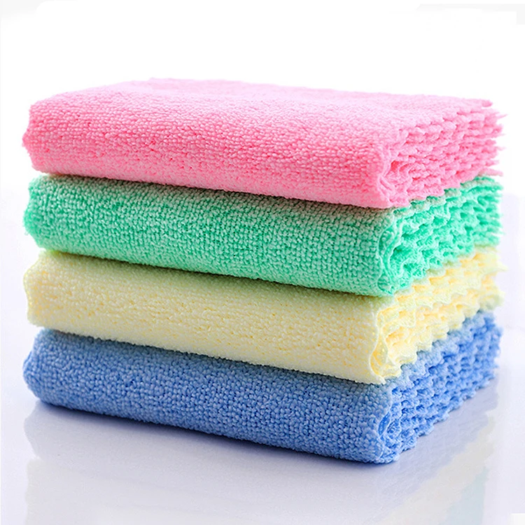 Super Absorbent Custom Print Microfiber Cleaning Cloth Microfiber Towel  Microfiber Car Drying Towels