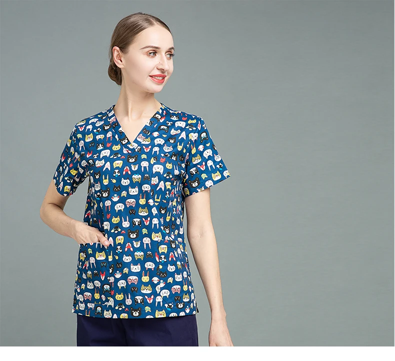 Shop Our Paisley Print Custom Scrubs for Healthcare Professionals