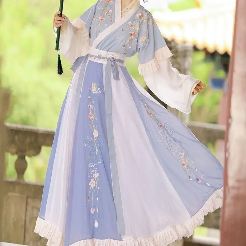 Chinese Dance Costumes Ancient China Hanfu Dresses Traditional ...