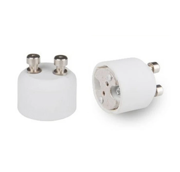 30x MR16 GU5.3 To GU10 Light Bulb Base Socket Lamp Adaptor Converter Holder 