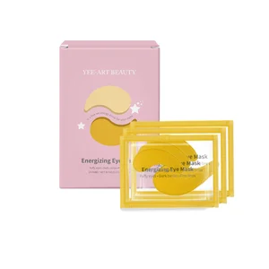24K Gold Organic Collagen Crystal Eye Moisturizer Sheet Under Eye Dark Circle Skincare Eye Mask