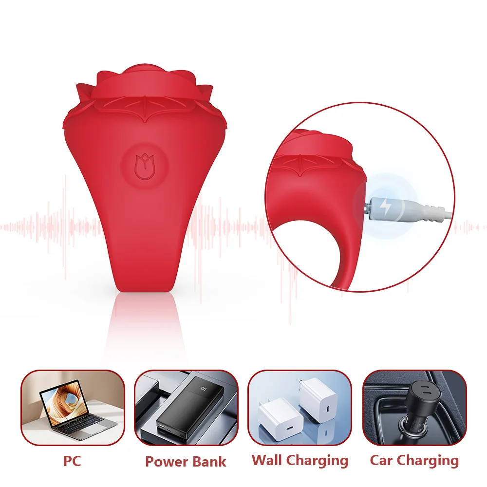 Vibromasseur à doigt étanche USB Mini Bullet 10 modèles de vibrations Sex Toys pour femmes