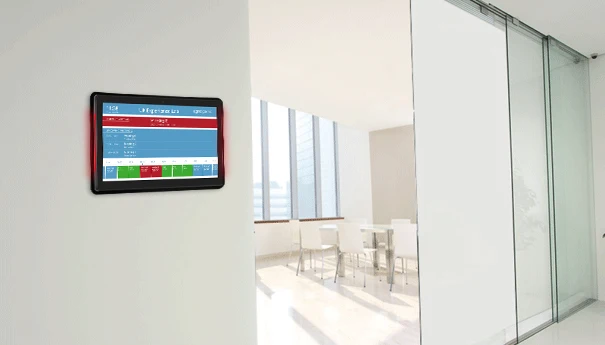 Китай OEM настенный монтаж 10 1 дюймов android планшет ouch экран rj45 poe wifi