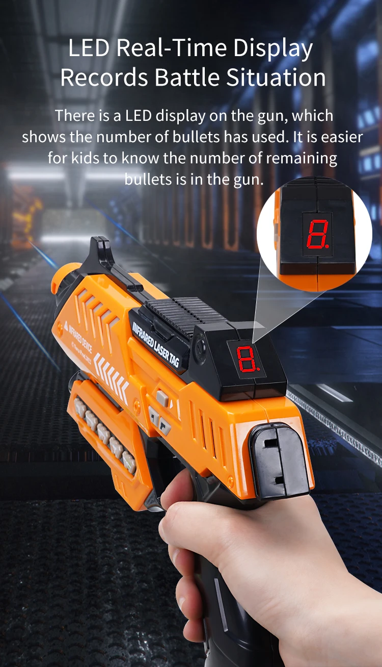 FiveStar Infrared Laser Tag Gun Toy Indoor and Outdoor Team Game Laser Versus Battle Water Gun Toy