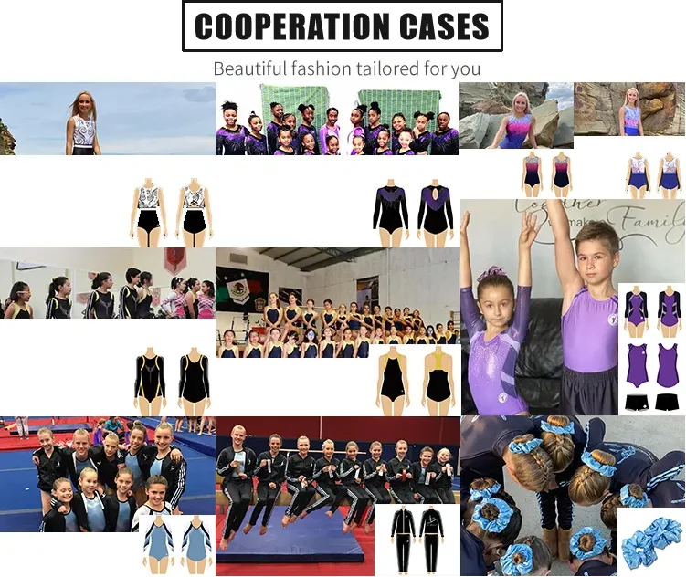 Wholesale Custom Sublimation Print Kid Competition Leotards Gymnastics ...