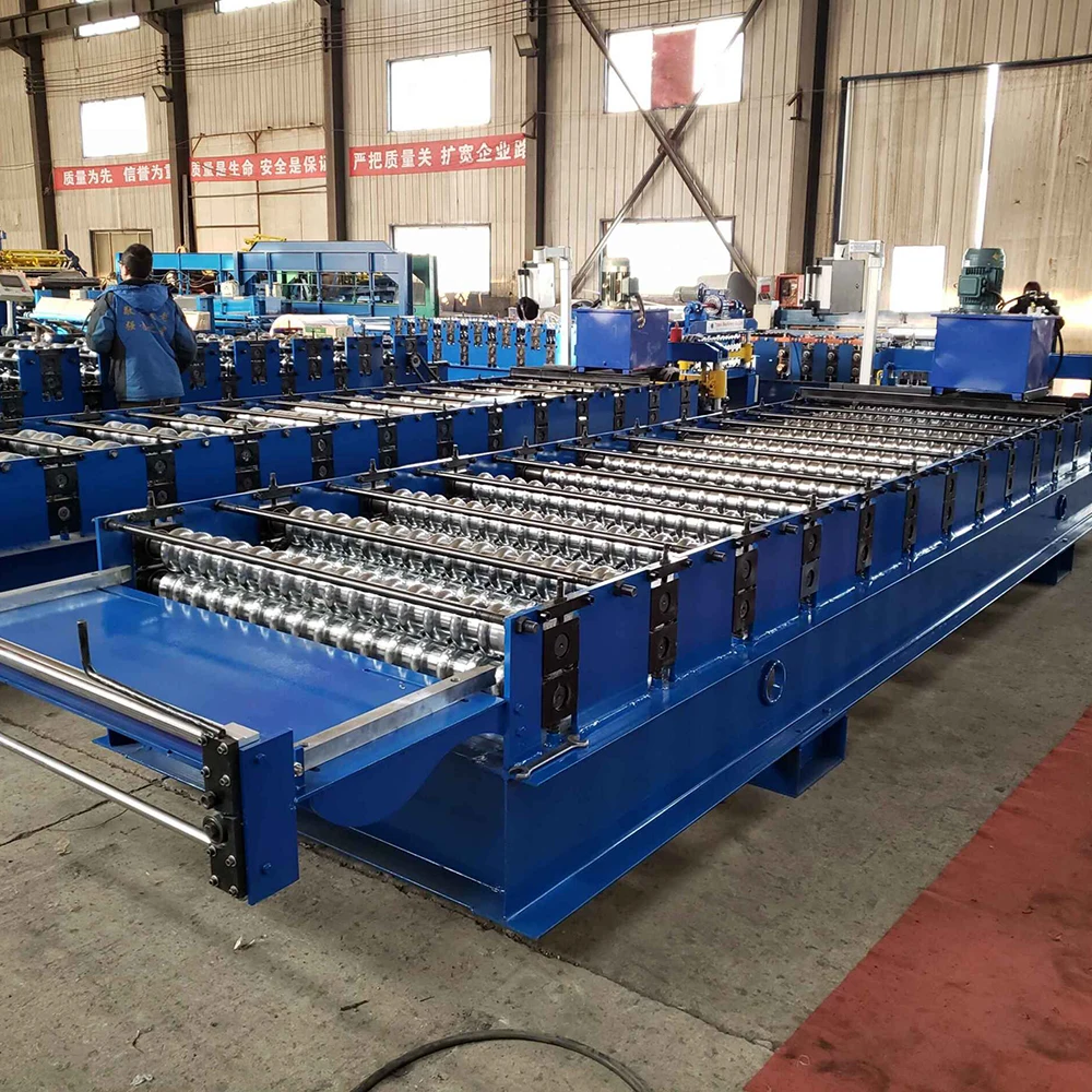 Roof Panels Roll Forming Corrugated Sheet Press Machine