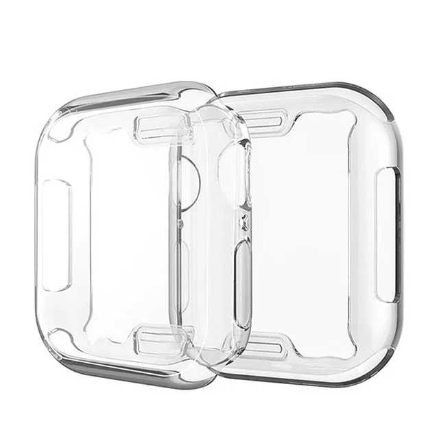 Factory Price with High Quality Case for Apple Watch 40MM 45mm 42MM 38MM Clear Full Cover for iWatch Series 8 Bumper