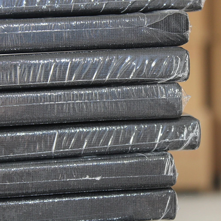 ECO-Friendly 280g/380g Black Stretched Canvas Artist Canvas Custom Size for Oil/Acrylic Paints