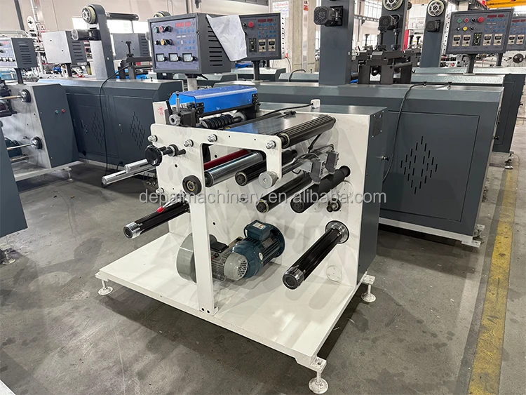 DEPAI Automatic Thermal Small Slitter Label Rewinding Machine