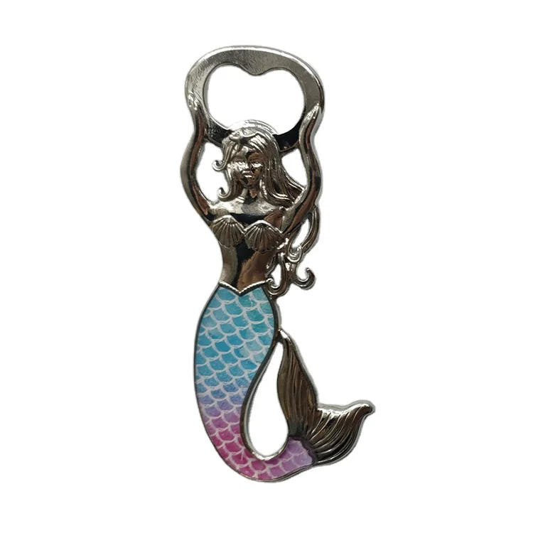 Custom Metal Animal Shape Bird Parrot Bottle Opener With Magnet