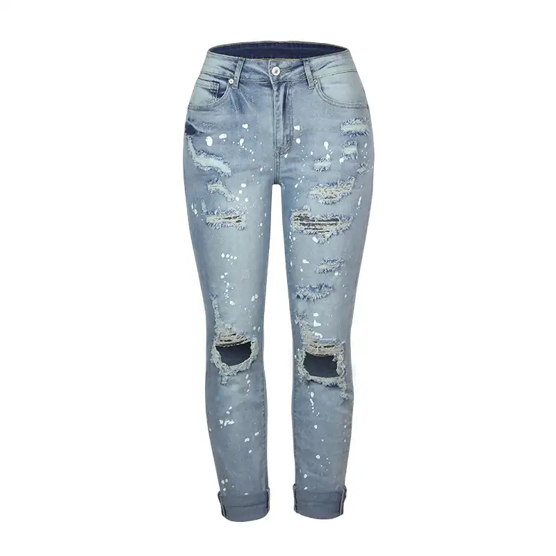 loose turkey stretch denim fabric jeans
