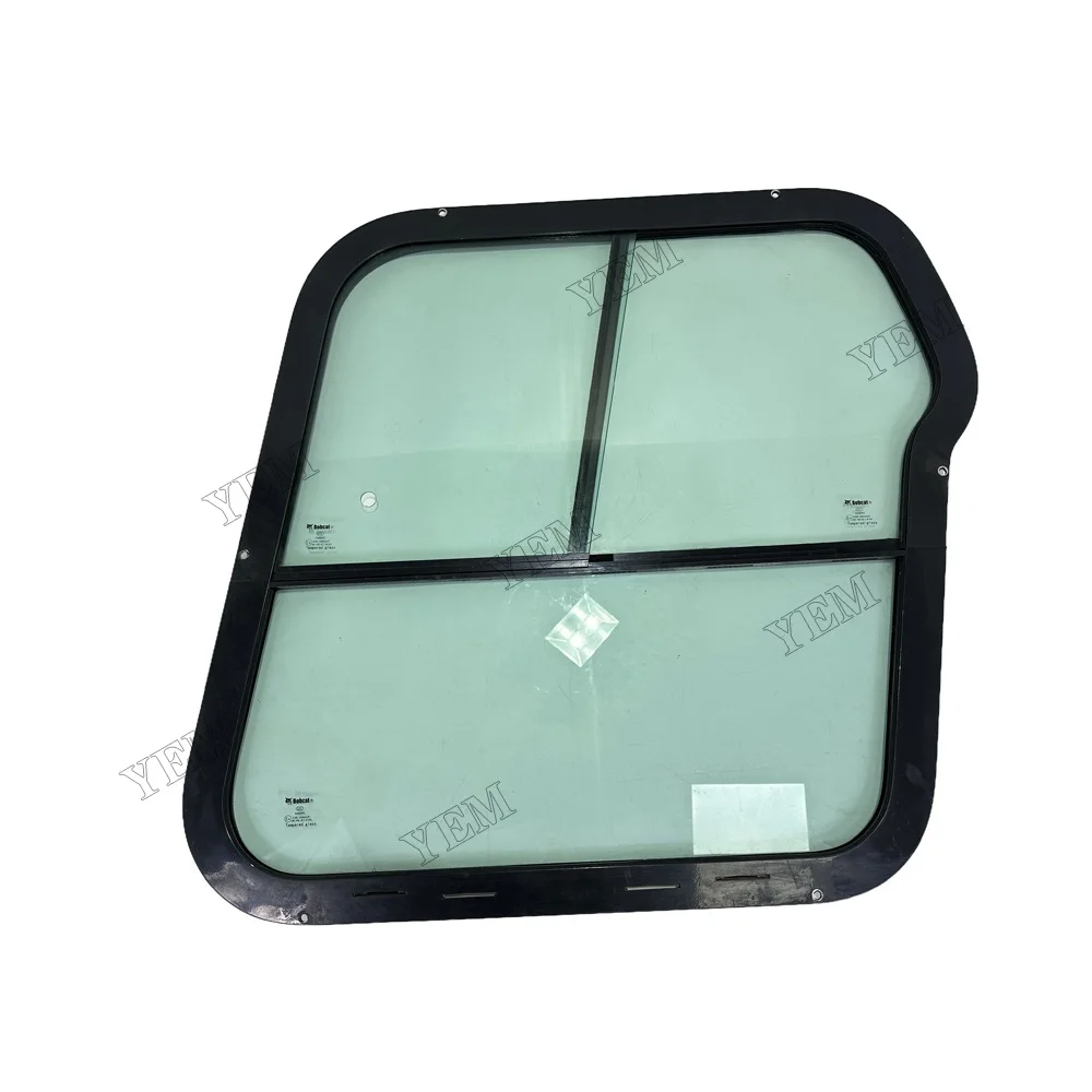 Left Window Assembly 7442382 Fit for Bobcat S650 Engine 3