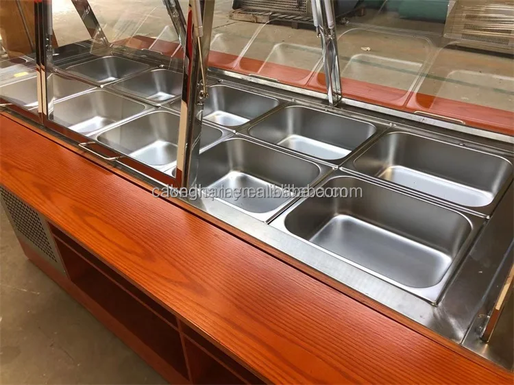 Chiller Refrigerator Commercial Fridge Salad Bar Equipment Sandwich ...