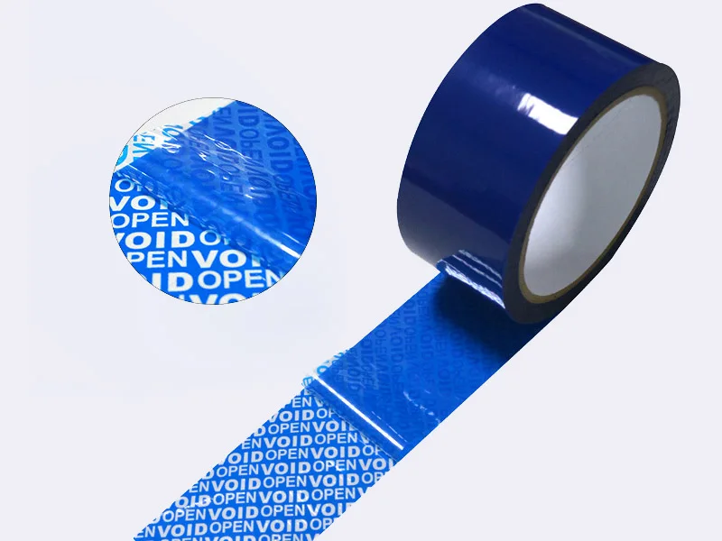 FREE SAMPLE 2'x55 Yards Anti Counterfeiting Tamper Proof Security Void Tape  Custom Packing Tape