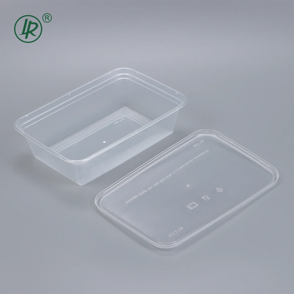 Lr Microwave Safe Transparent Lunch Box Food Containers Clear