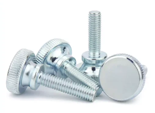 product high rated m3 m4 m5 stainless steel ansi aisi 304 316 plain high type knurled thumb screw din464-62