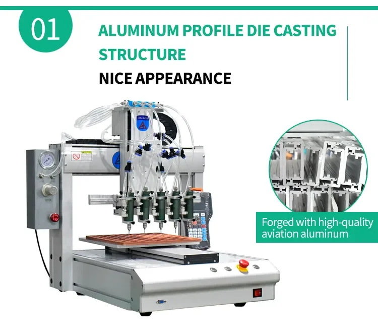 Oem Automatic Spray Glue Machine Liquid Adhesive Sprayer Glue Dispenser