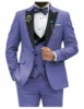 Lavender suit vest and dress pants
