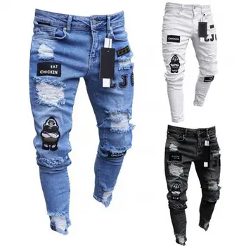 Popular  Manufacturer Men's Plus Size Jeans Eans Pant Men Jeans Pant Skinny Jeans Men