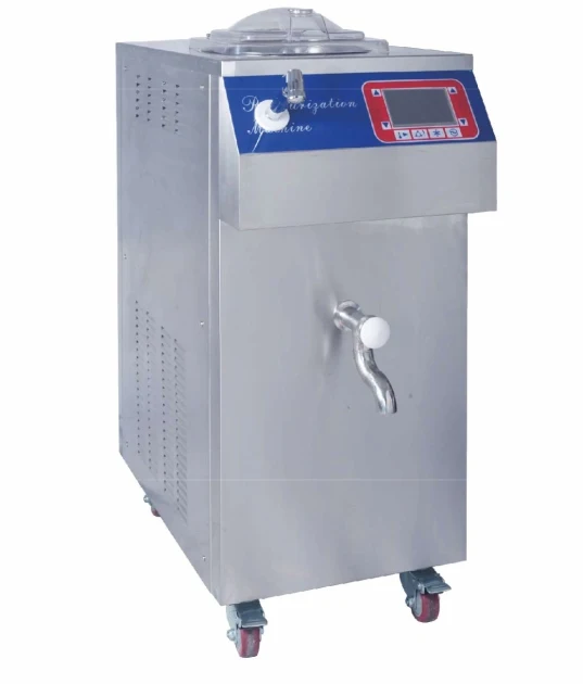 Commercial Ice Cream Maker Milk Pasteurization Machine Gelato 85 Degree Pasteurizer Machine 50L Output