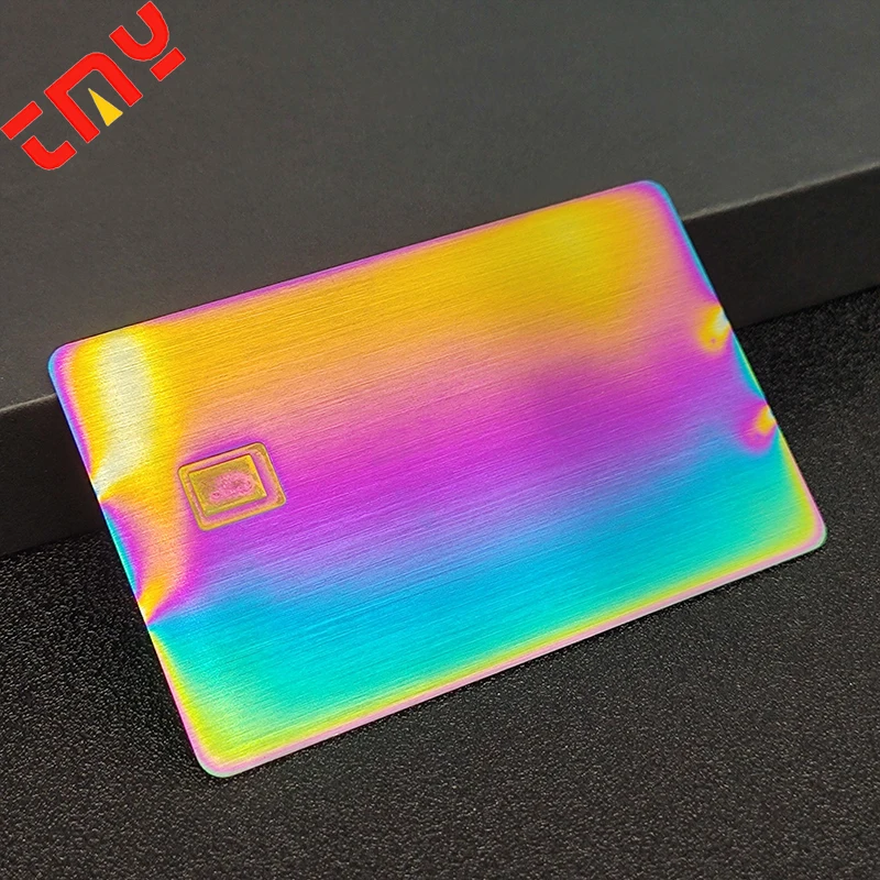 Custom Metal Visa Credit Cards Valid Engraving Emv Chip Card