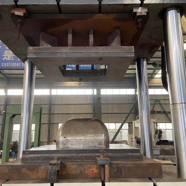 Double Action Downstroke 4 Column Hydraulic Press Machine for Deep Drawing Press