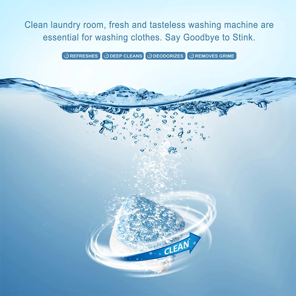 Eco Friendly Denture,Toilet,Washing Machine And Dishwasher Multipurpose Cleaning Tablet For