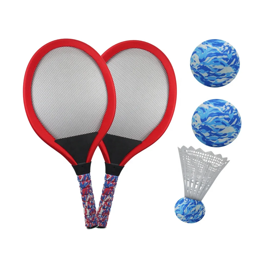 Kids Outdoor Badminton Tennis Set Racket Parent-child Sport Educational Toys SG 