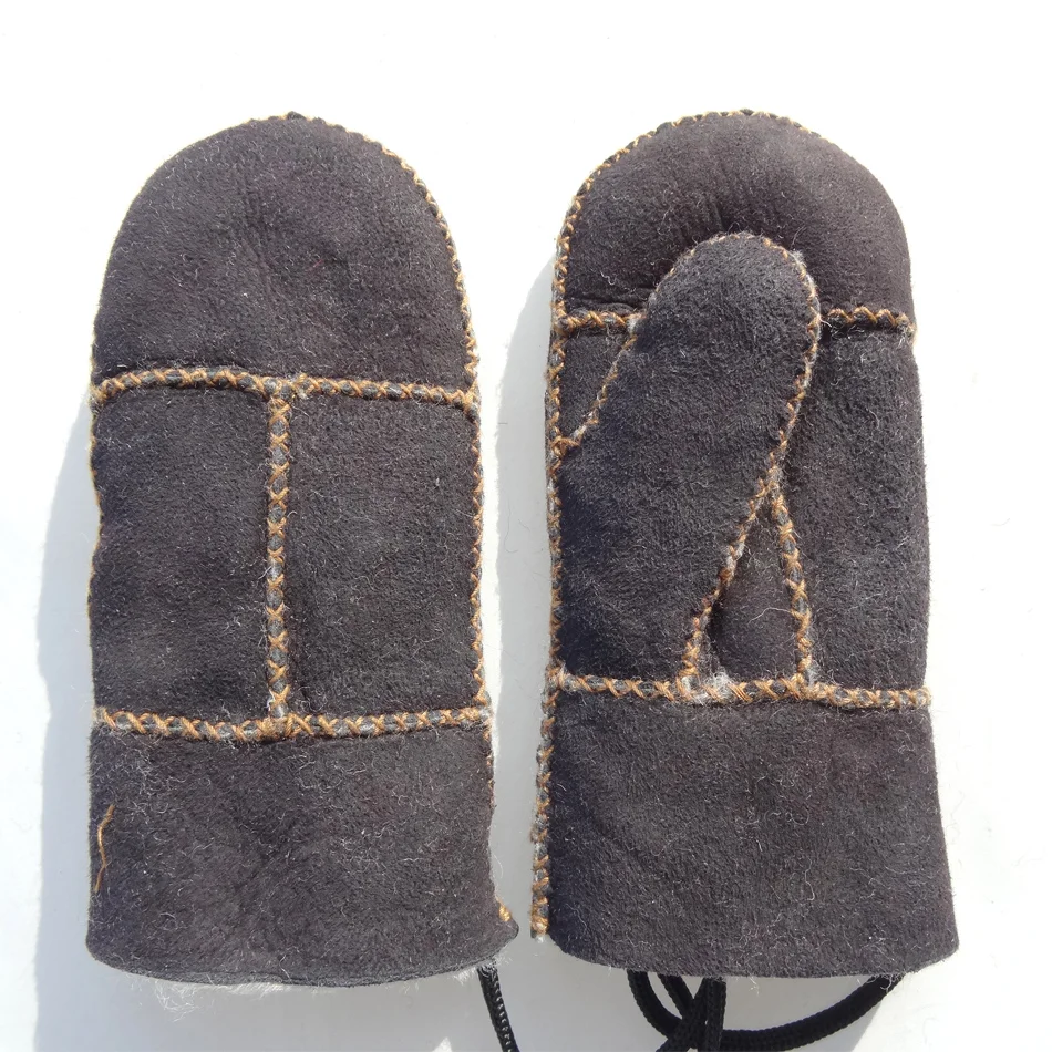 Распродажа двусторонняя варежка из натуральной австралийской