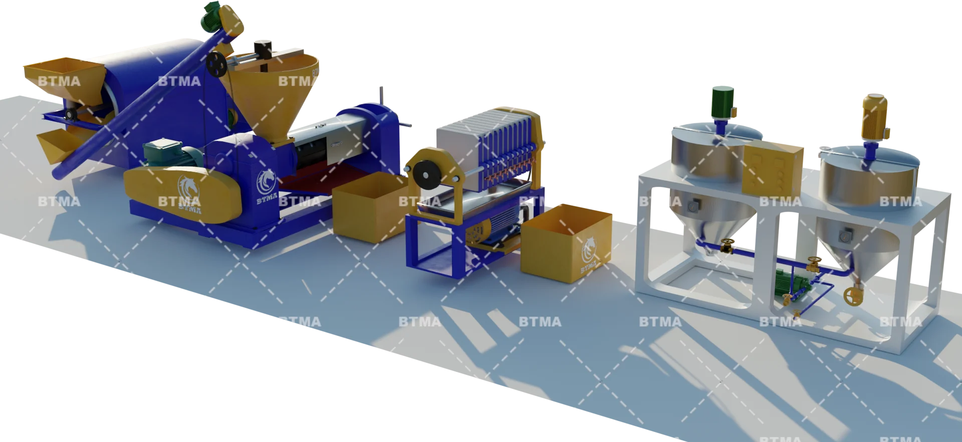 Btma Multifunction Oil Press Machine Line Complete Oil Press Machine